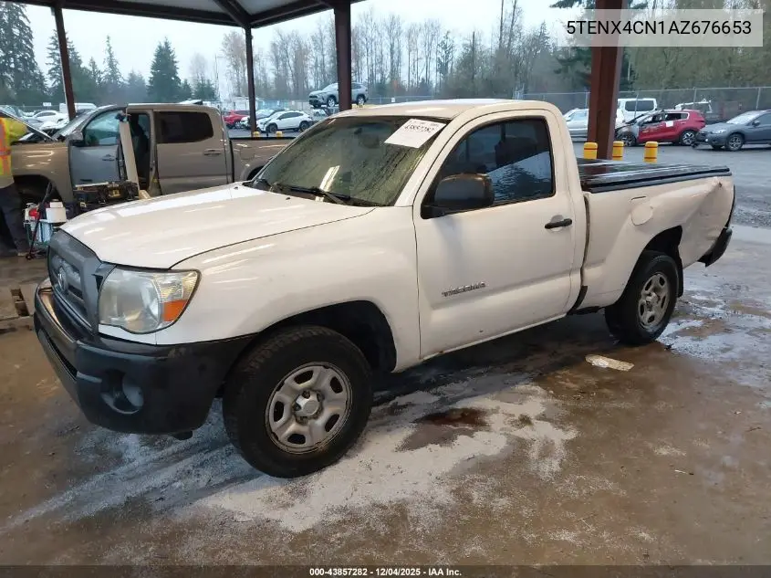 5TENX4CN1AZ676653 2010 Toyota Tacoma