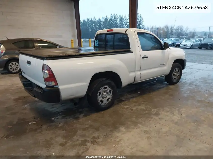 5TENX4CN1AZ676653 2010 Toyota Tacoma