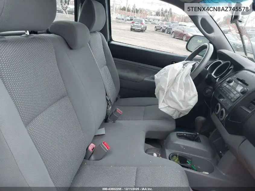5TENX4CN8AZ745578 2010 Toyota Tacoma