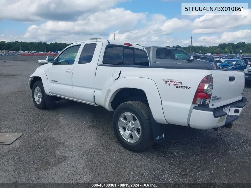 5TFUU4EN7BX010861 2011 Toyota Tacoma Base V6