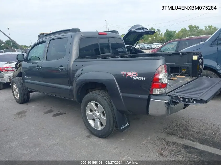 3TMLU4ENXBM075284 2011 Toyota Tacoma Base V6