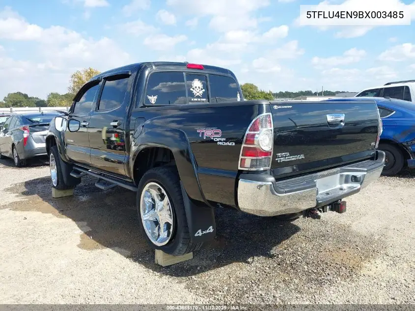 5TFLU4EN9BX003485 2011 Toyota Tacoma Base V6