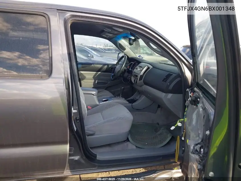5TFJX4GN6BX001348 2011 Toyota Tacoma Prerunner