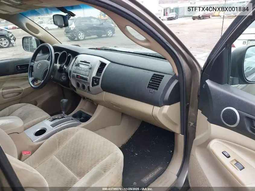 5TFTX4CNXBX001884 2011 Toyota Tacoma