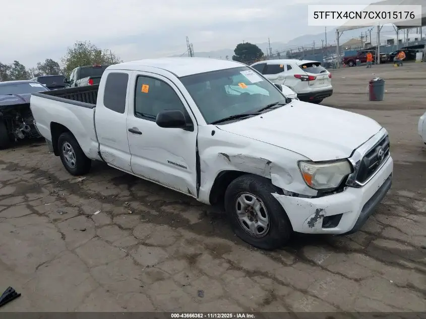 5TFTX4CN7CX015176 2012 Toyota Tacoma