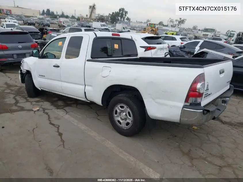5TFTX4CN7CX015176 2012 Toyota Tacoma