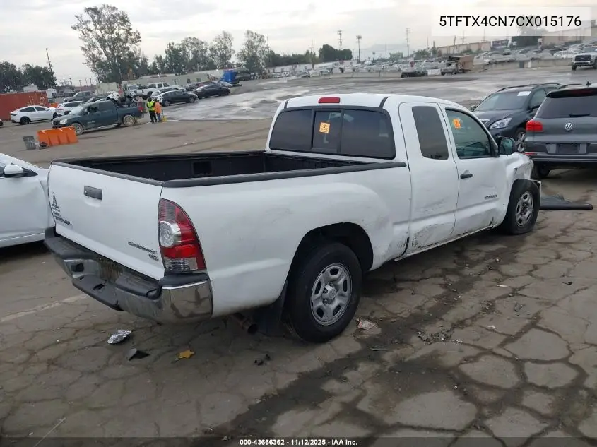 5TFTX4CN7CX015176 2012 Toyota Tacoma