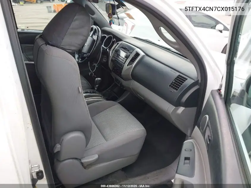 5TFTX4CN7CX015176 2012 Toyota Tacoma