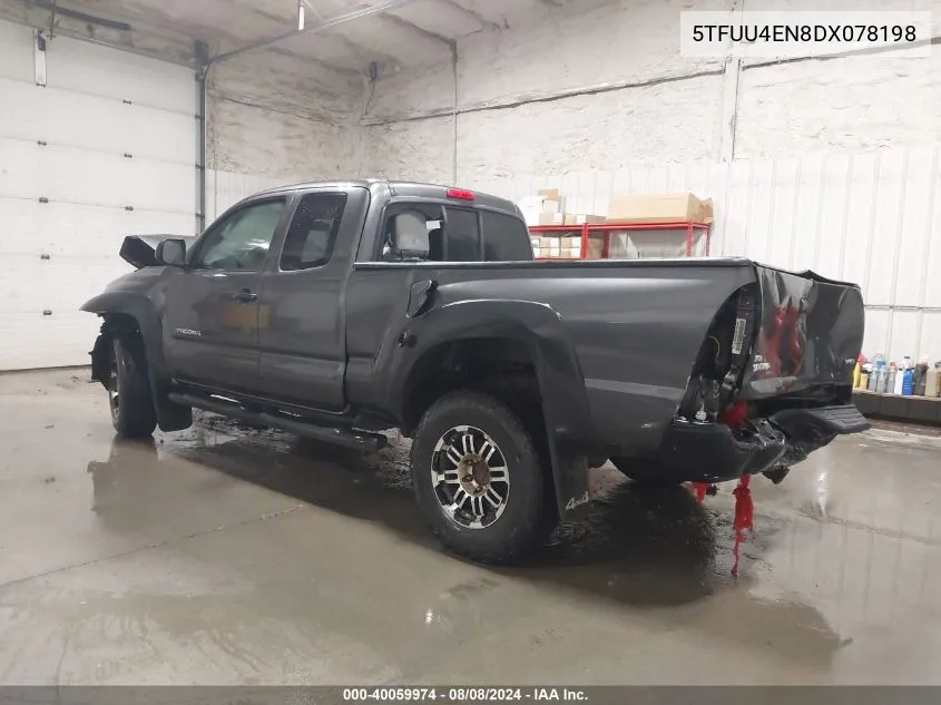 5TFUU4EN8DX078198 2013 Toyota Tacoma Base V6