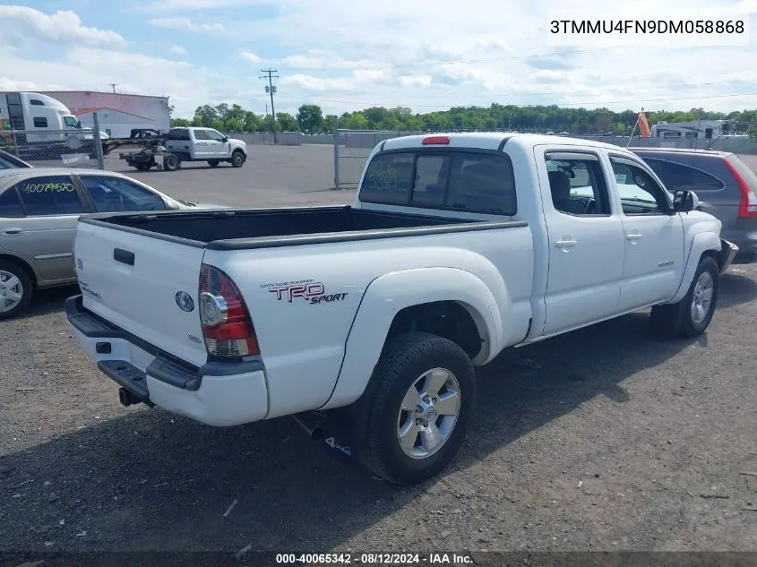 3TMMU4FN9DM058868 2013 Toyota Tacoma Base V6