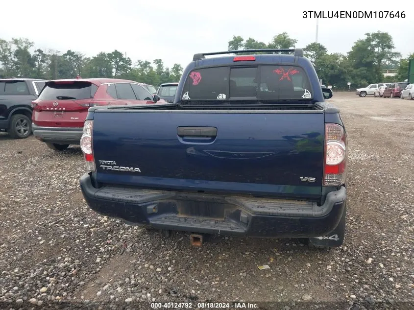 3TMLU4EN0DM107646 2013 Toyota Tacoma Base V6