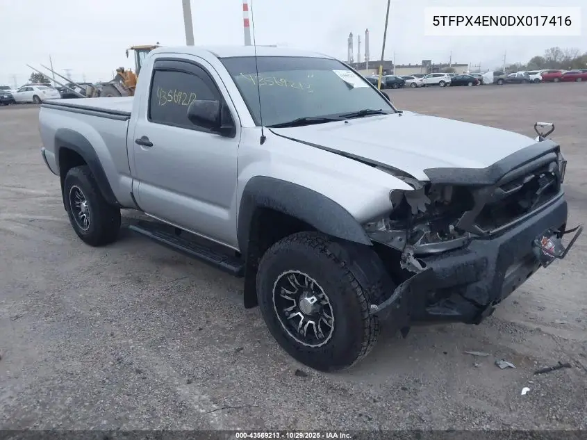 5TFPX4EN0DX017416 2013 Toyota Tacoma