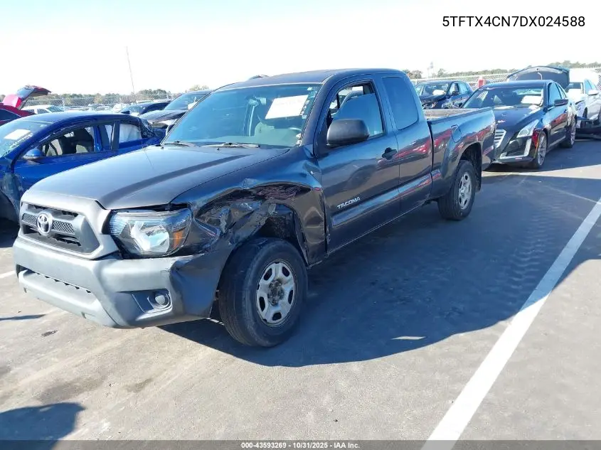 5TFTX4CN7DX024588 2013 Toyota Tacoma