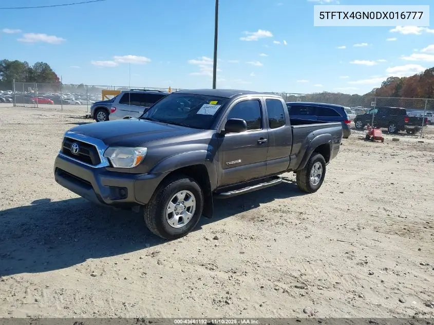 5TFTX4GN0DX016777 2013 Toyota Tacoma Prerunner