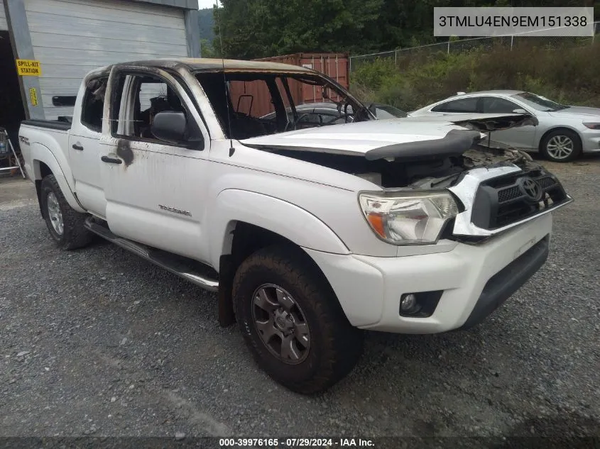 3TMLU4EN9EM151338 2014 Toyota Tacoma Base V6