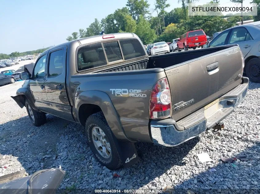 5TFLU4EN0EX089094 2014 Toyota Tacoma Base V6