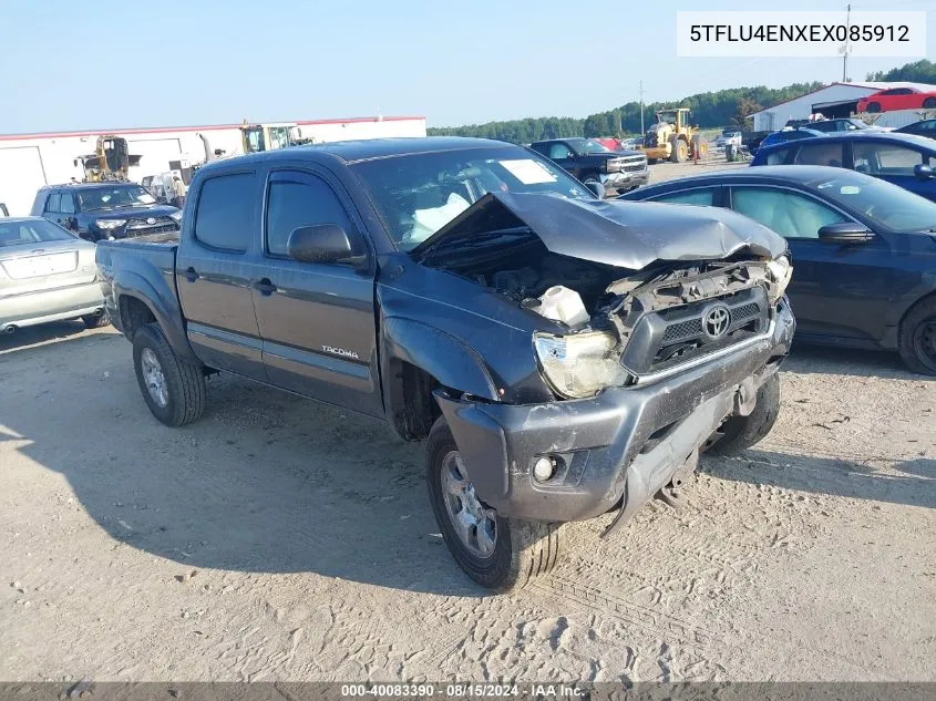 5TFLU4ENXEX085912 2014 Toyota Tacoma Double Cab