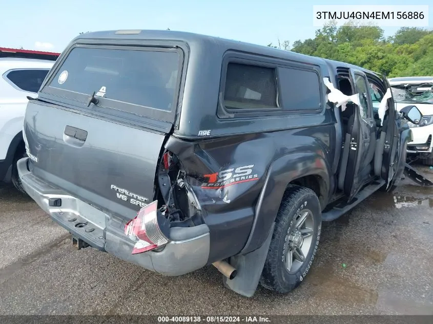 3TMJU4GN4EM156886 2014 Toyota Tacoma Prerunner V6