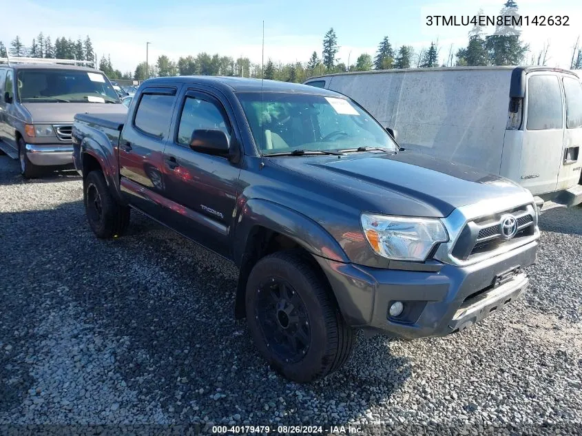 3TMLU4EN8EM142632 2014 Toyota Tacoma Base V6