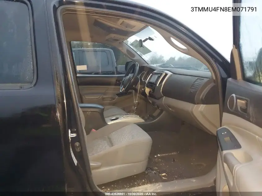 3TMMU4FN8EM071791 2014 Toyota Tacoma Base V6