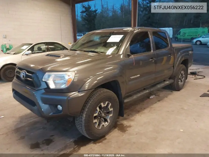 5TFJU4GNXEX056222 2014 Toyota Tacoma Prerunner V6