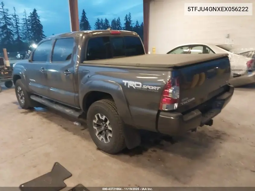 5TFJU4GNXEX056222 2014 Toyota Tacoma Prerunner V6