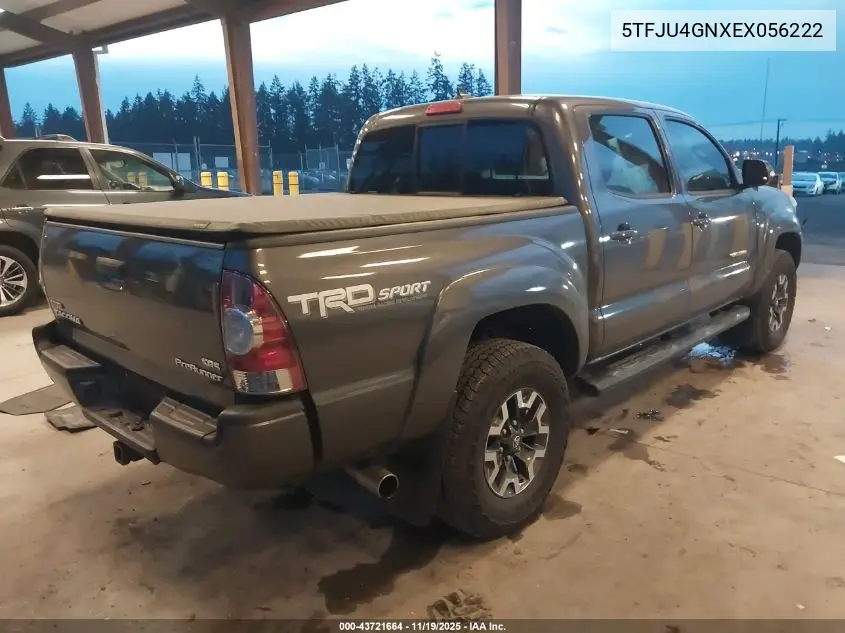 5TFJU4GNXEX056222 2014 Toyota Tacoma Prerunner V6