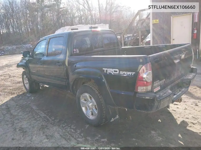 5TFLU4EN6EX106660 2014 Toyota Tacoma Base V6