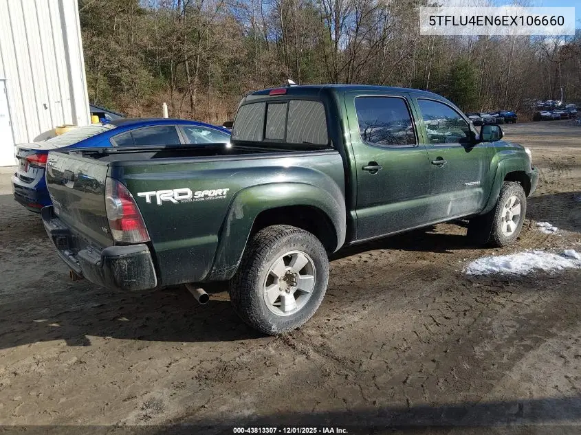 5TFLU4EN6EX106660 2014 Toyota Tacoma Base V6