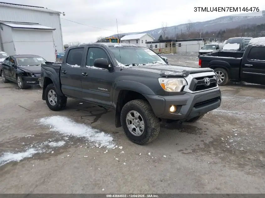 3TMLU4EN7EM146476 2014 Toyota Tacoma Base V6