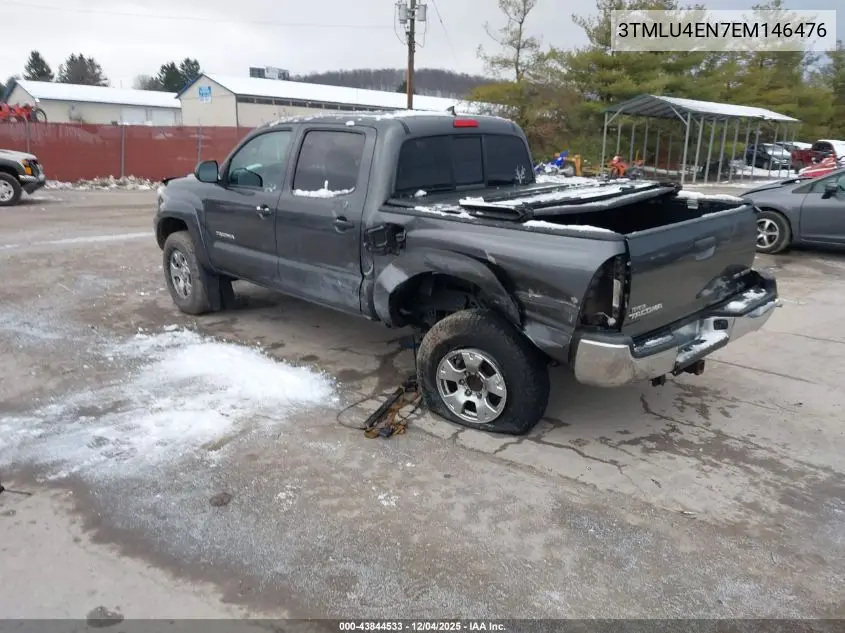 3TMLU4EN7EM146476 2014 Toyota Tacoma Base V6