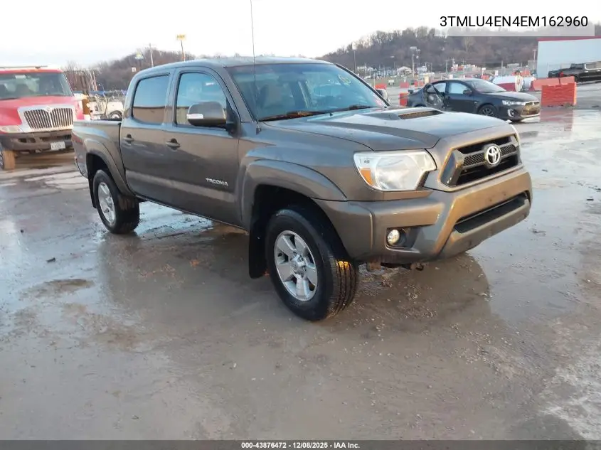 3TMLU4EN4EM162960 2014 Toyota Tacoma Base V6