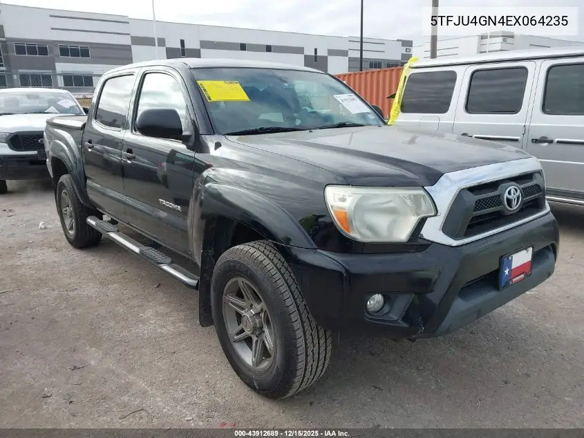 5TFJU4GN4EX064235 2014 Toyota Tacoma Prerunner V6
