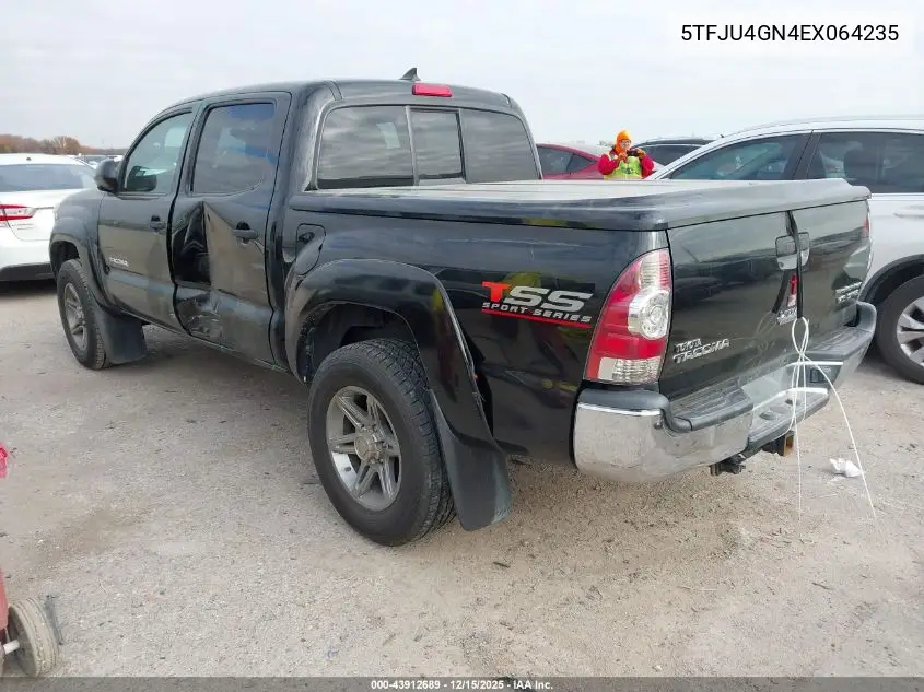 5TFJU4GN4EX064235 2014 Toyota Tacoma Prerunner V6