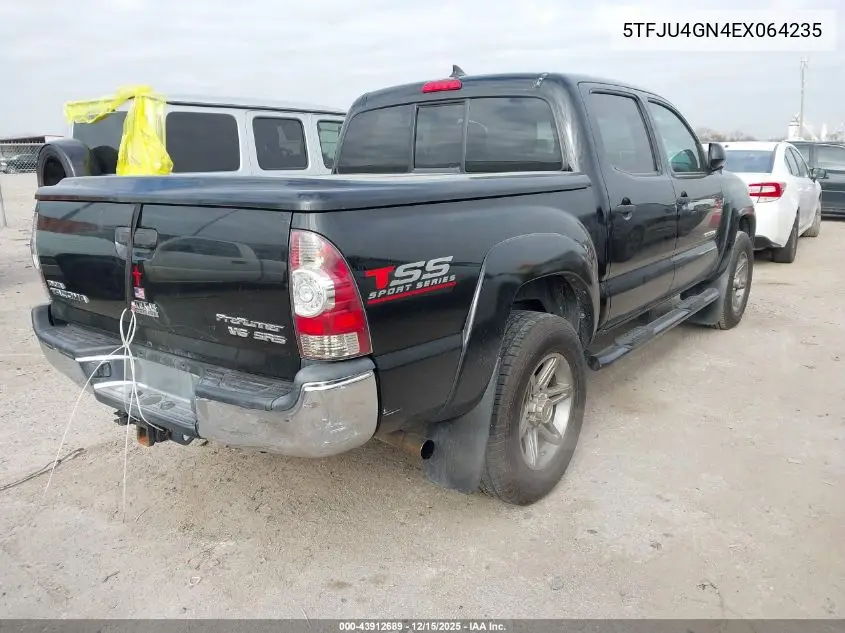 5TFJU4GN4EX064235 2014 Toyota Tacoma Prerunner V6