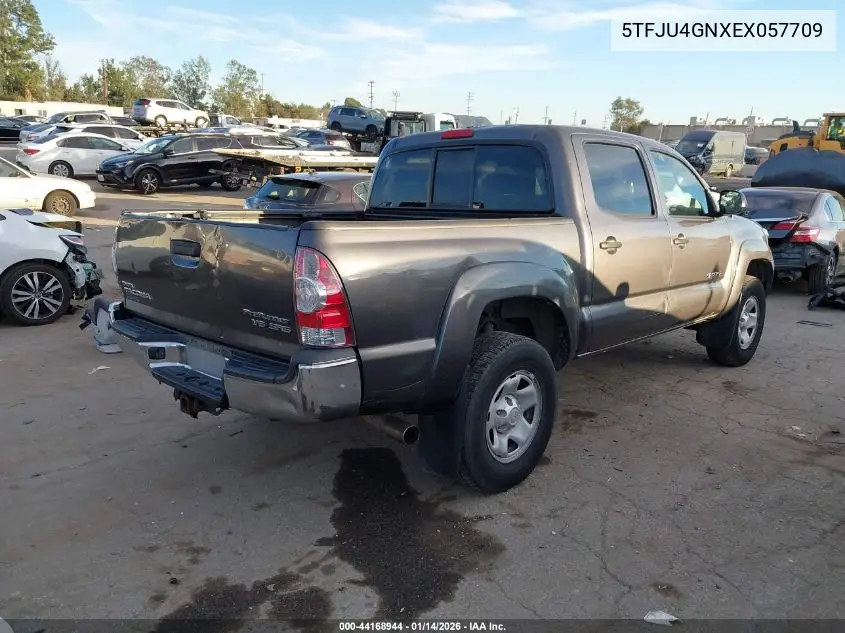 5TFJU4GNXEX057709 2014 Toyota Tacoma Double Cab Prerunner