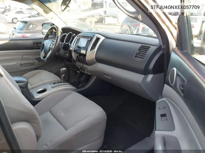 5TFJU4GNXEX057709 2014 Toyota Tacoma Double Cab Prerunner