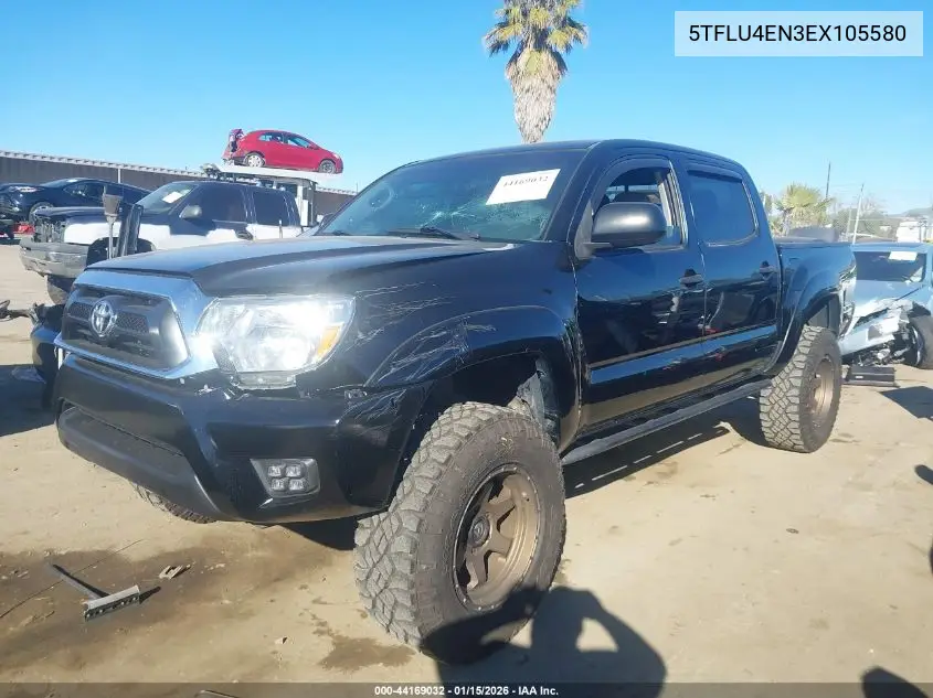 5TFLU4EN3EX105580 2014 Toyota Tacoma Base V6