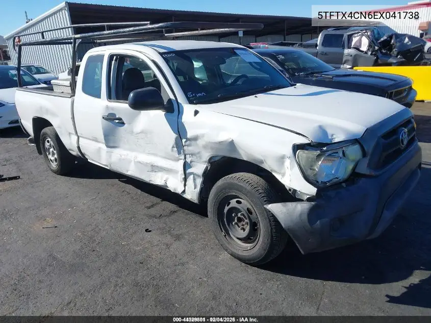 5TFTX4CN6EX041738 2014 Toyota Tacoma