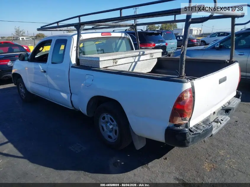 5TFTX4CN6EX041738 2014 Toyota Tacoma