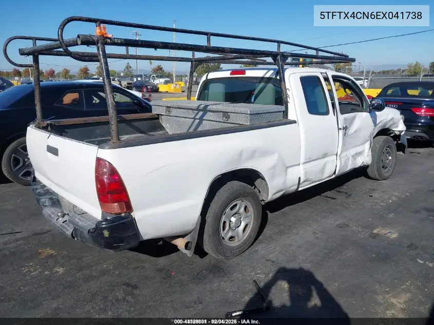5TFTX4CN6EX041738 2014 Toyota Tacoma