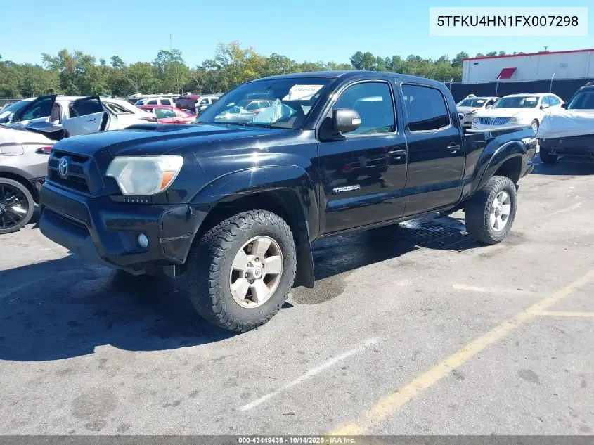 5TFKU4HN1FX007298 2015 Toyota Tacoma Prerunner V6