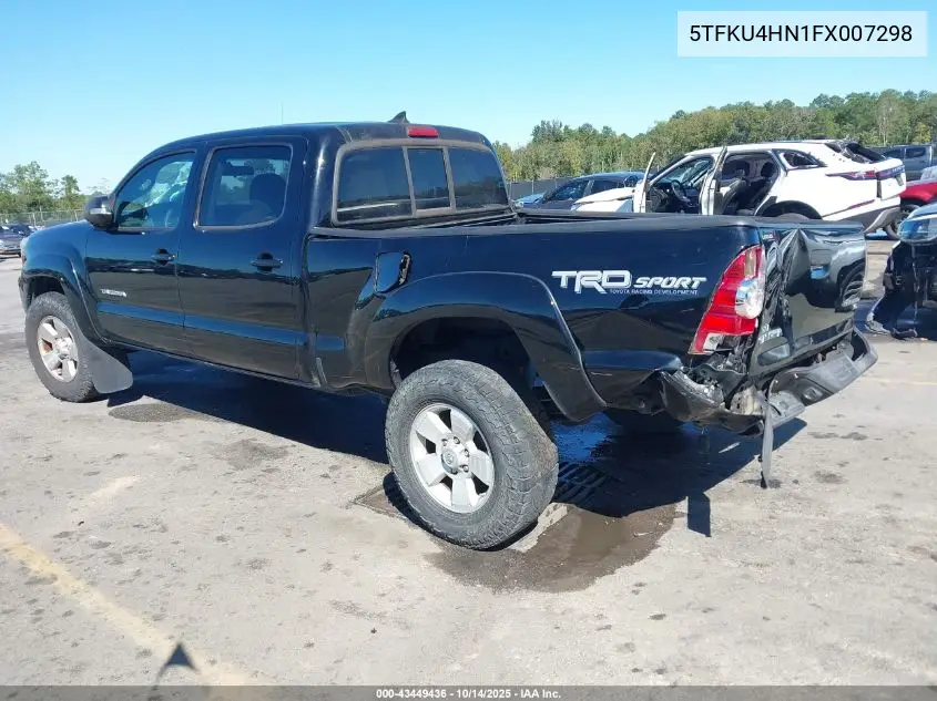 5TFKU4HN1FX007298 2015 Toyota Tacoma Prerunner V6