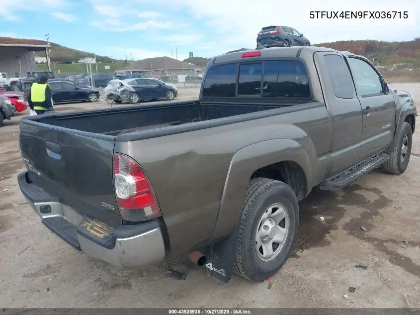 5TFUX4EN9FX036715 2015 Toyota Tacoma