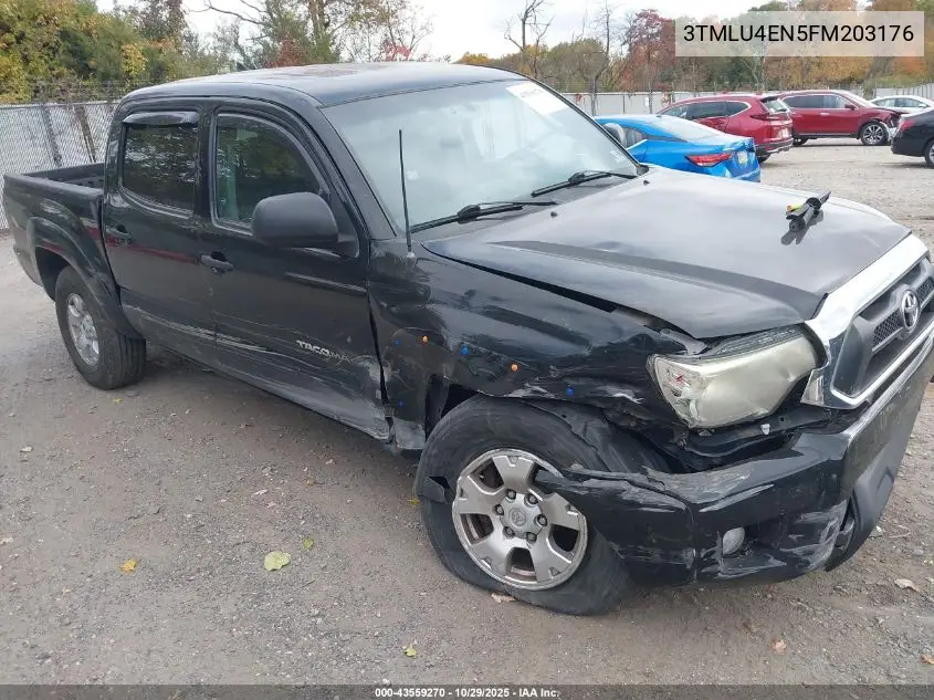3TMLU4EN5FM203176 2015 Toyota Tacoma Base V6