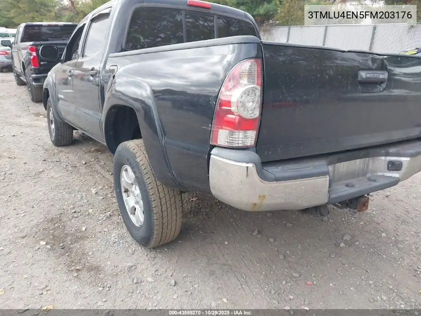 3TMLU4EN5FM203176 2015 Toyota Tacoma Base V6
