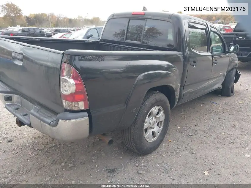 3TMLU4EN5FM203176 2015 Toyota Tacoma Base V6
