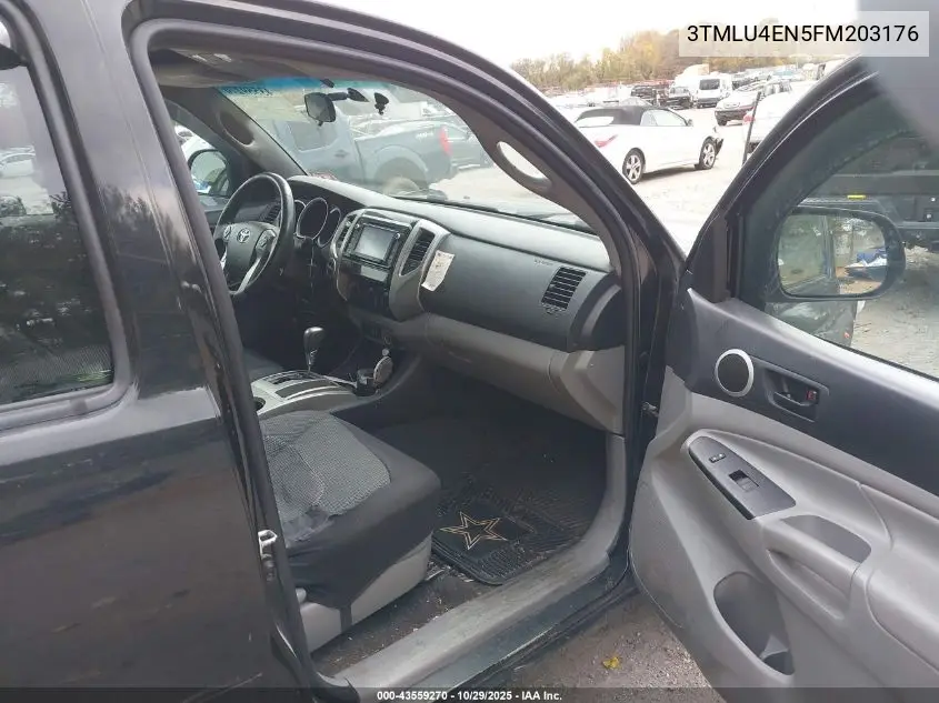3TMLU4EN5FM203176 2015 Toyota Tacoma Base V6