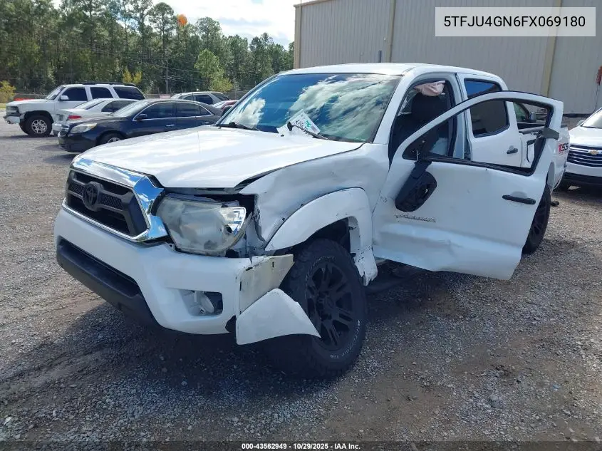 5TFJU4GN6FX069180 2015 Toyota Tacoma Prerunner V6