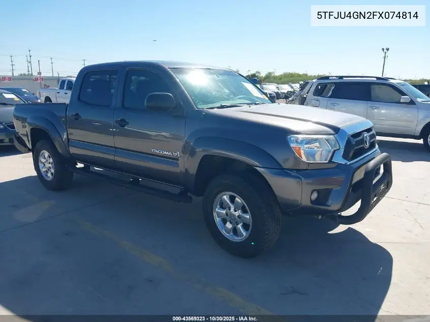 5TFJU4GN2FX074814 2015 Toyota Tacoma Prerunner V6